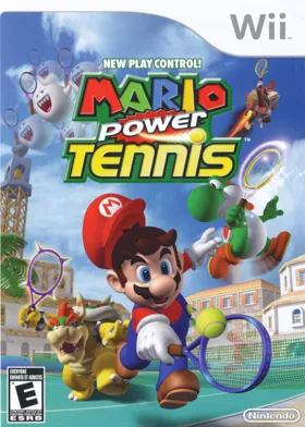 Mario Power Tennis box cover front